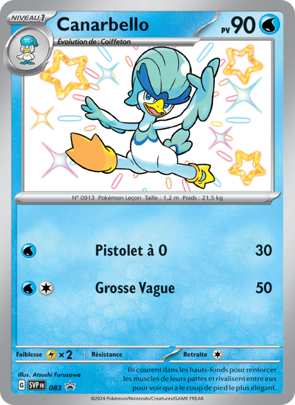 Canarbello 083 — SVP Black Star Promos (French Pokémon TCG card)