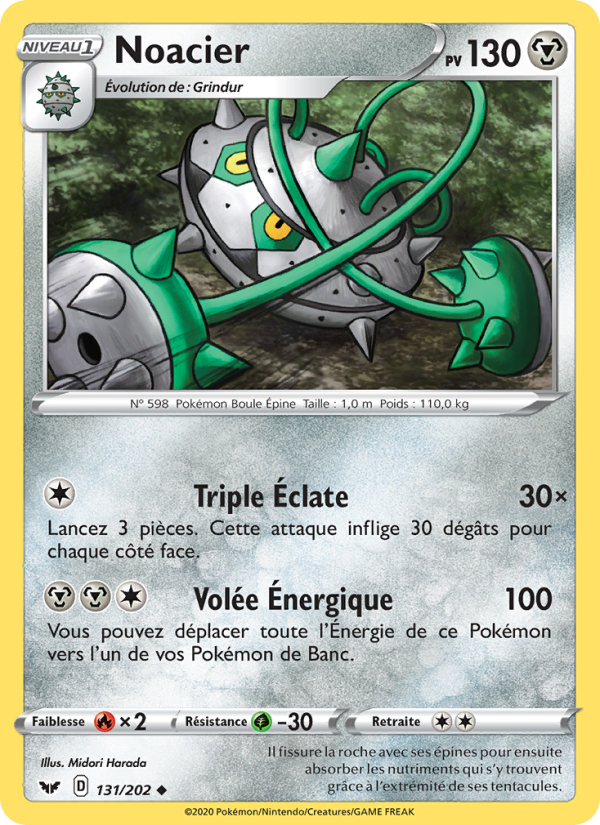 Noacier 131 — Épée et Bouclier (French Pokémon TCG card)
