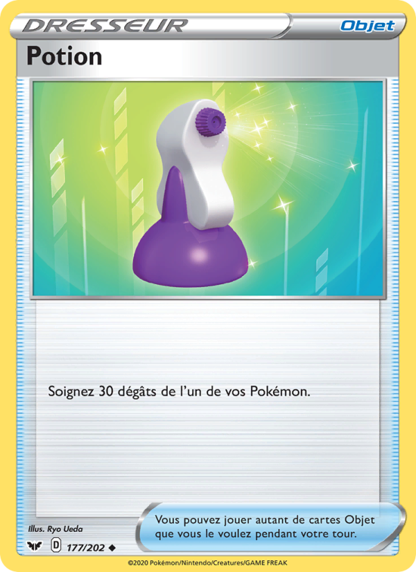 Potion 177 — Épée et Bouclier (French Pokémon TCG card)