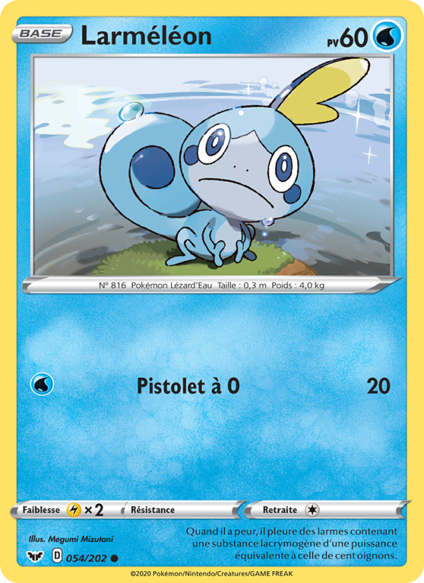 Larméléon 54 — Épée et Bouclier (French Pokémon TCG card)