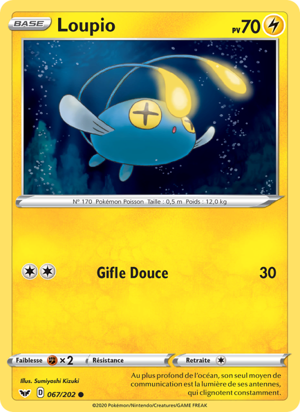 Loupio 67 — Épée et Bouclier (French Pokémon TCG card)