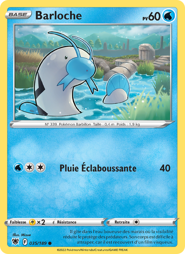 Barloche 035 — Astres Radieux (French Pokémon TCG card)