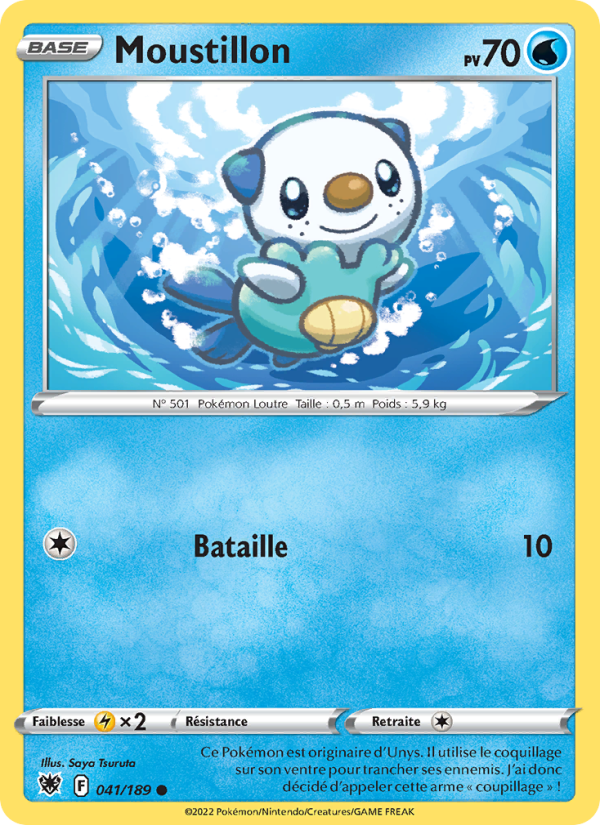 Moustillon 041 — Astres Radieux (French Pokémon TCG card)