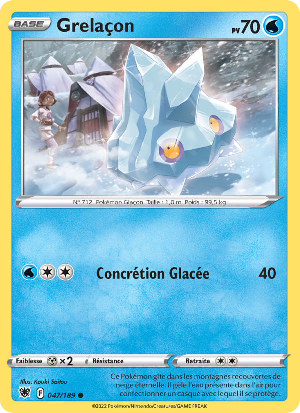 Grelaçon 047 — Astres Radieux (French Pokémon TCG card)