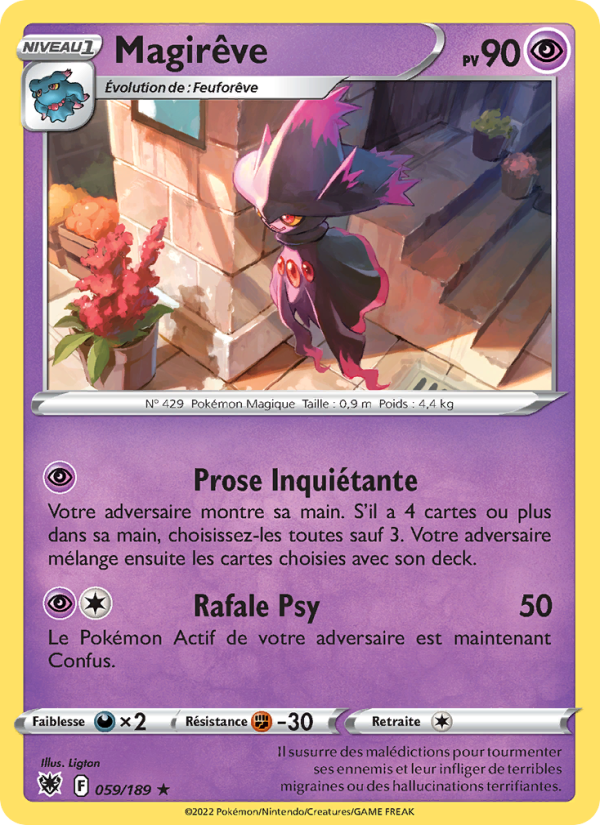 Magirêve 059 — Astres Radieux (French Pokémon TCG card)