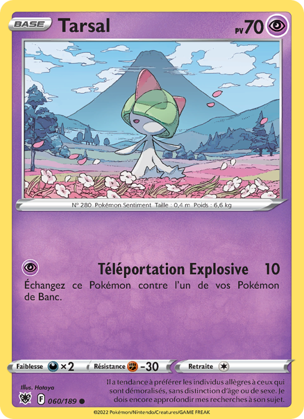 Tarsal 060 — Astres Radieux (French Pokémon TCG card)