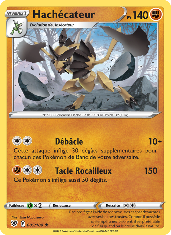 Hachécateur 085 — Astres Radieux (French Pokémon TCG card)