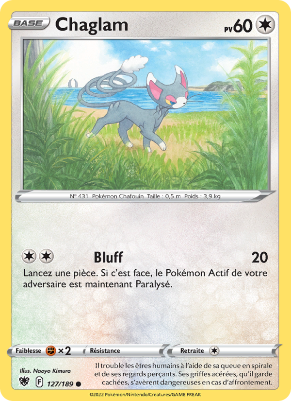Chaglam 127 — Astres Radieux (French Pokémon TCG card)