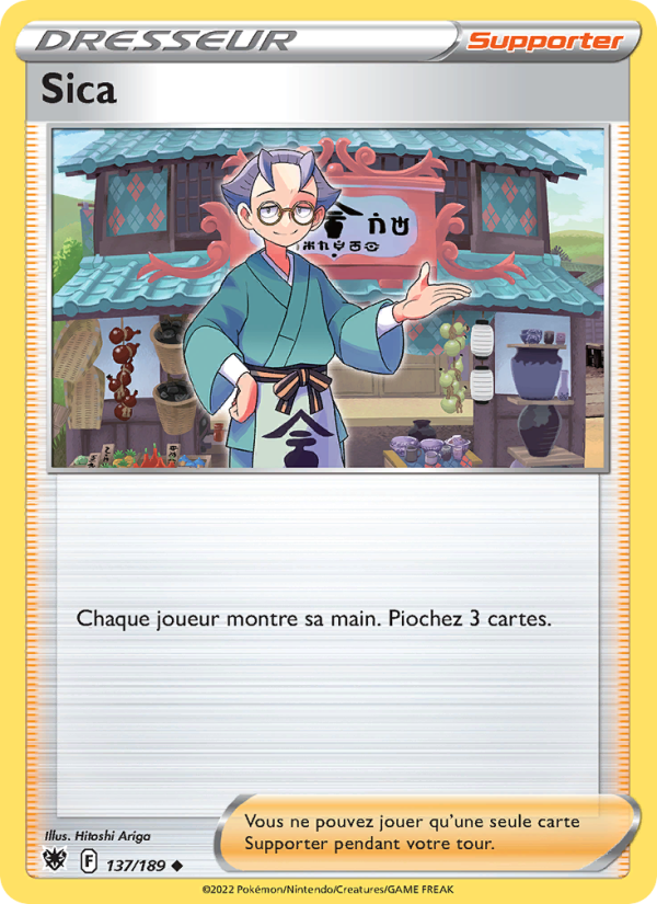 Sica 137 — Astres Radieux (French Pokémon TCG card)