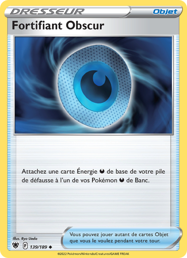 Fortifiant Obscur 139 — Astres Radieux (French Pokémon TCG card)