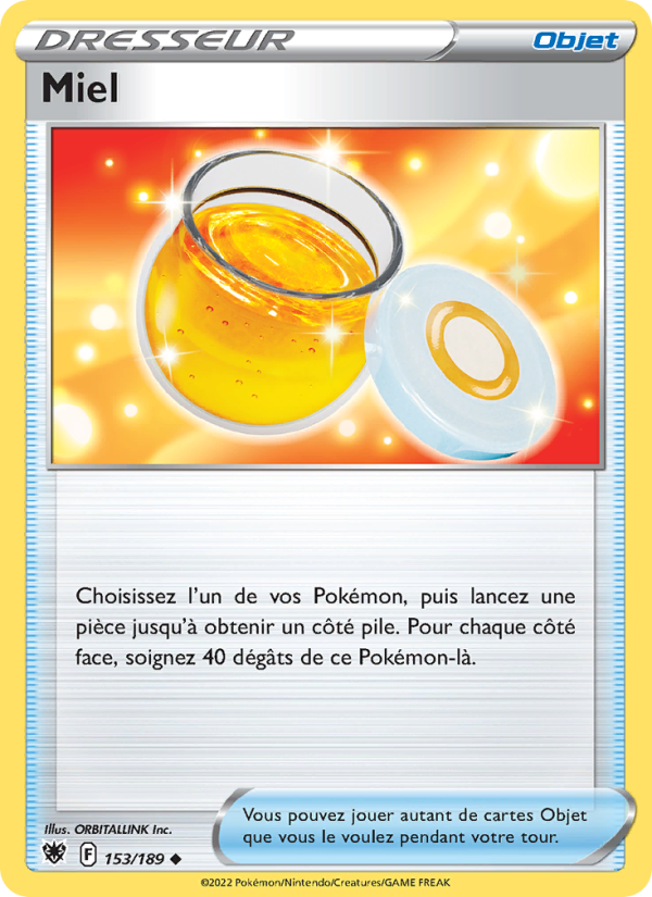 Miel 153 — Astres Radieux (French Pokémon TCG card)