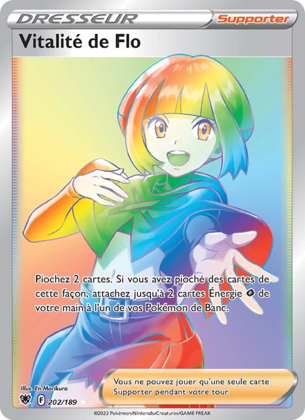 Vitalité de Flo 202 — Astres Radieux (French Pokémon TCG card)