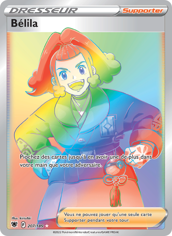 Bélila 207 — Astres Radieux (French Pokémon TCG card)