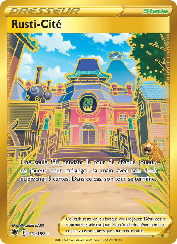 Rusti-Cité 212 — Astres Radieux (French Pokémon TCG card)