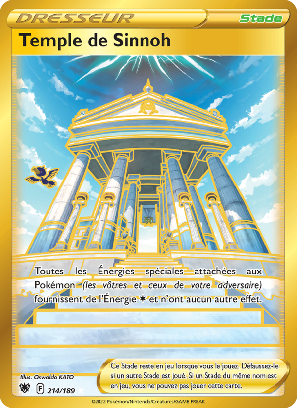 Temple de Sinnoh 214 — Astres Radieux (French Pokémon TCG card)