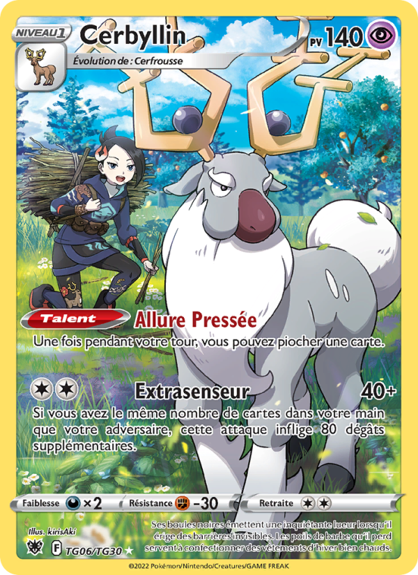 Cerbyllin TG06 — Astres Radieux (French Pokémon TCG card)