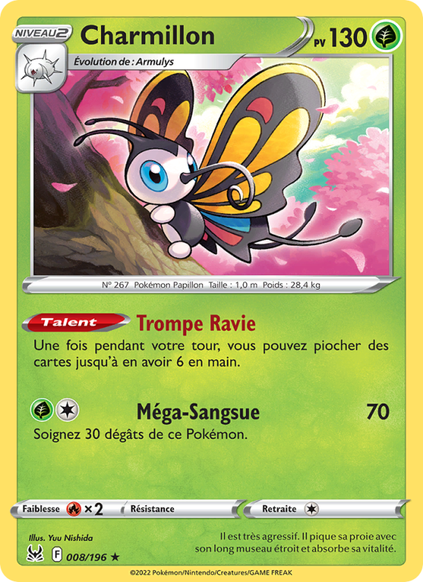 Charmillon 008 — Origine Perdue (French Pokémon TCG card)