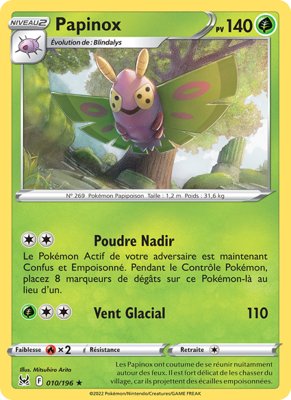 Papinox 010 — Origine Perdue (French Pokémon TCG card)