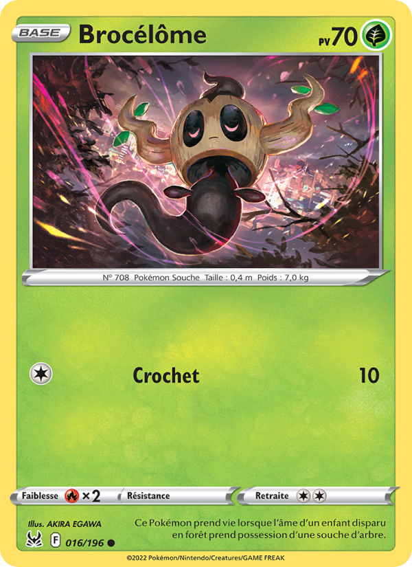 Brocélôme 016 — Origine Perdue (French Pokémon TCG card)