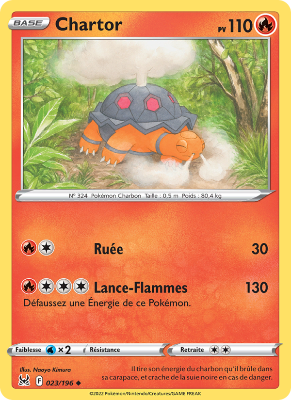 Chartor 023 — Origine Perdue (French Pokémon TCG card)
