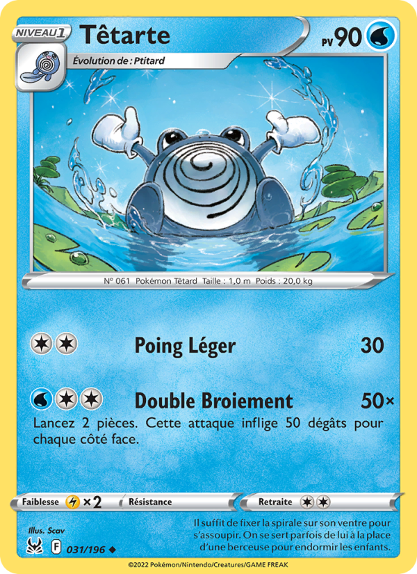 Têtarte 031 — Origine Perdue (French Pokémon TCG card)