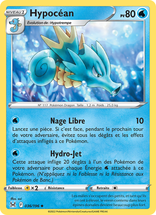 Hypocéan 036 — Origine Perdue (French Pokémon TCG card)