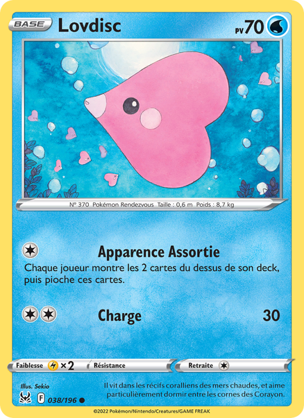 Lovdisc 038 — Origine Perdue (French Pokémon TCG card)