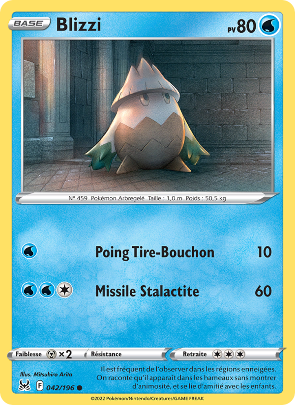 Blizzi 042 — Origine Perdue (French Pokémon TCG card)