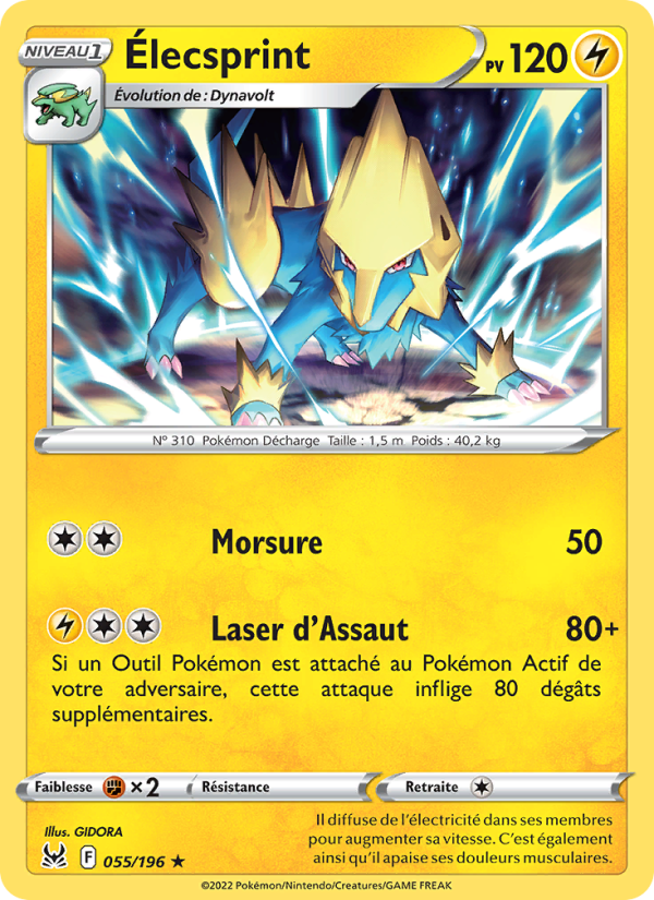 Élecsprint 055 — Origine Perdue (French Pokémon TCG card)