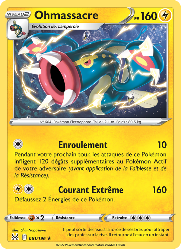 Ohmassacre 061 — Origine Perdue (French Pokémon TCG card)