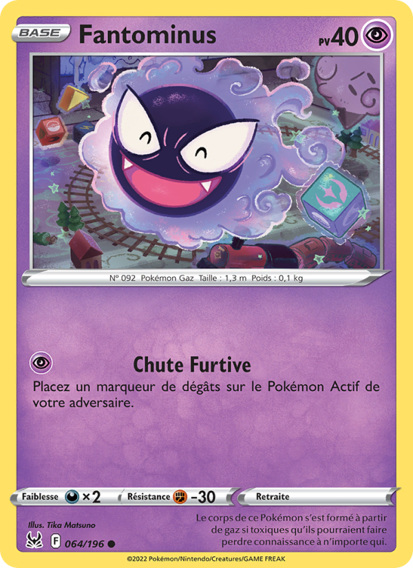 Fantominus 064 — Origine Perdue (French Pokémon TCG card)