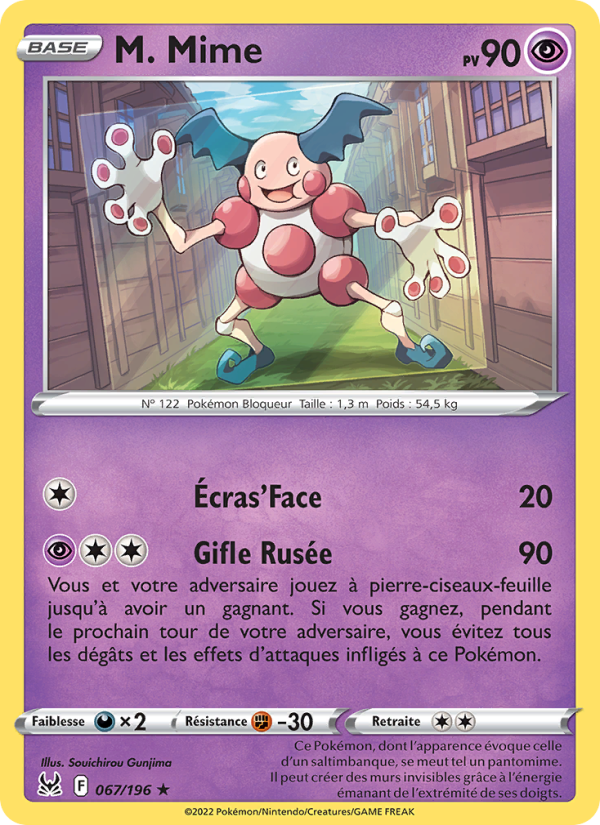 M. Mime 067 — Origine Perdue (French Pokémon TCG card)