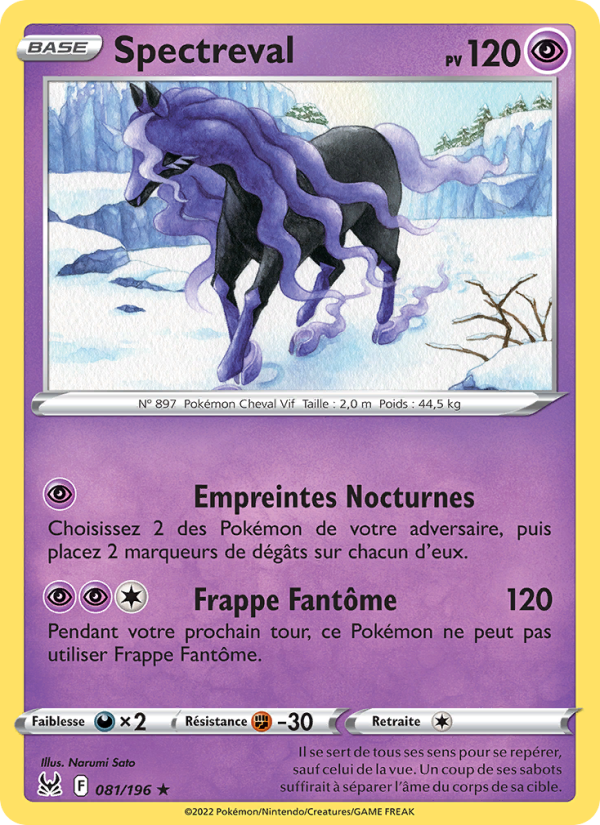Spectreval 081 — Origine Perdue (French Pokémon TCG card)