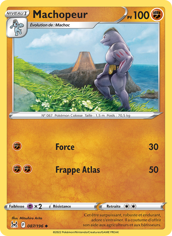 Machopeur 087 — Origine Perdue (French Pokémon TCG card)
