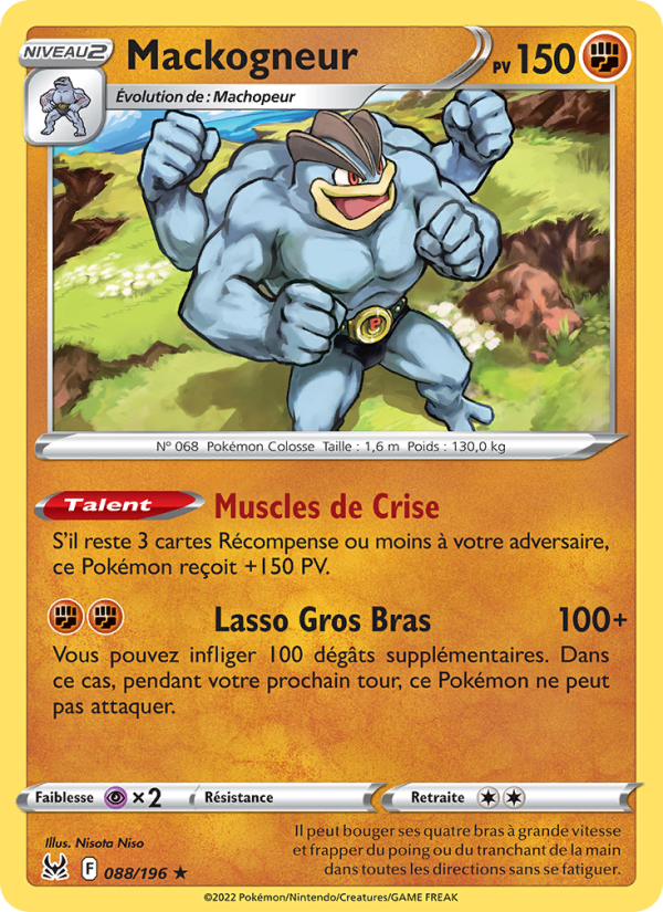 Mackogneur 088 — Origine Perdue (French Pokémon TCG card)