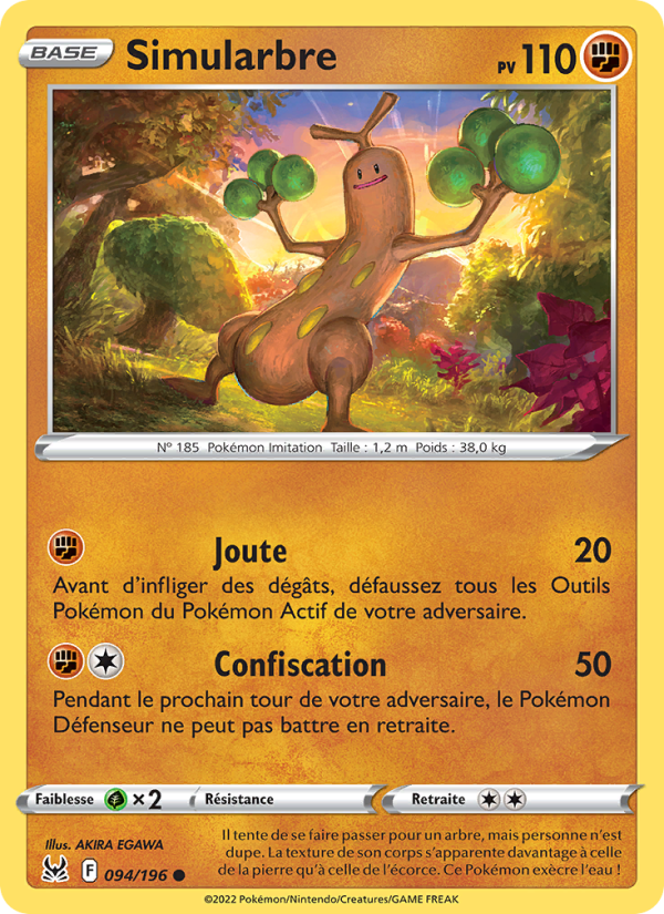 Simularbre 094 — Origine Perdue (French Pokémon TCG card)