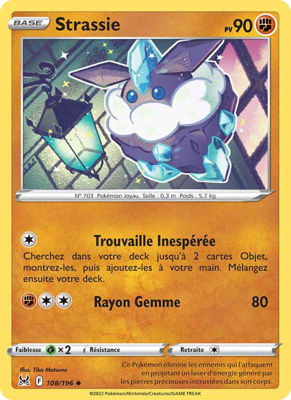 Strassie 108 — Origine Perdue (French Pokémon TCG card)