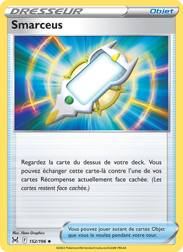 Smarceus 152 — Origine Perdue (French Pokémon TCG card)