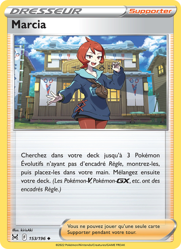 Marcia 153 — Origine Perdue (French Pokémon TCG card)