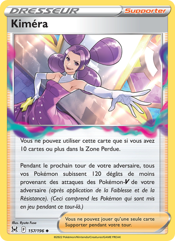 Kiméra 157 — Origine Perdue (French Pokémon TCG card)