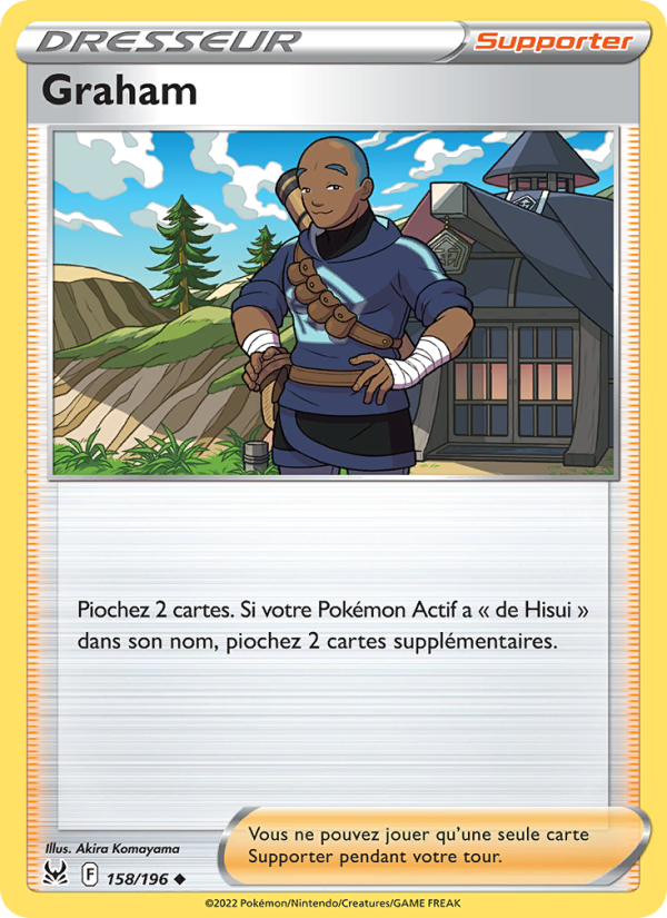 Graham 158 — Origine Perdue (French Pokémon TCG card)