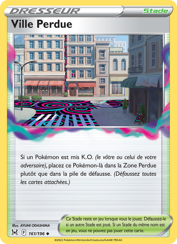 Ville Perdue 161 — Origine Perdue (French Pokémon TCG card)