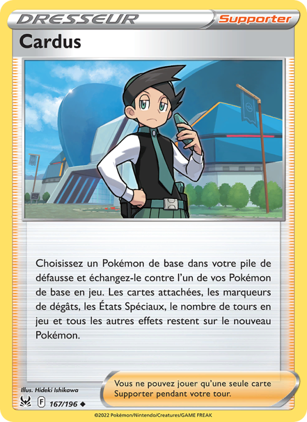 Cardus 167 — Origine Perdue (French Pokémon TCG card)