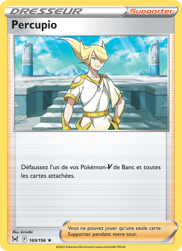 Percupio 169 — Origine Perdue (French Pokémon TCG card)