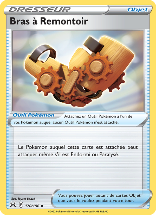 Bras à Remontoir 170 — Origine Perdue (French Pokémon TCG card)