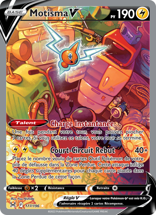 Motisma V 177 — Origine Perdue (French Pokémon TCG card)