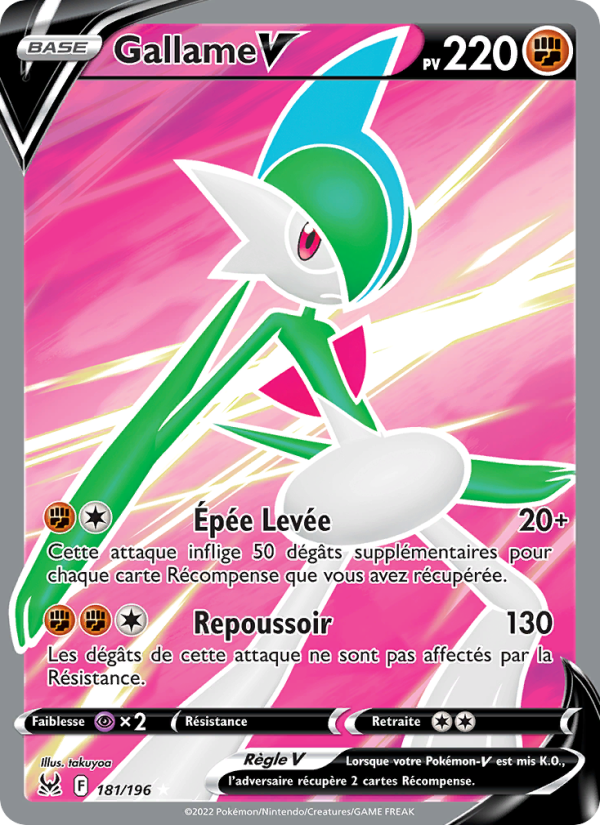 Gallame V 181 — Origine Perdue (French Pokémon TCG card)