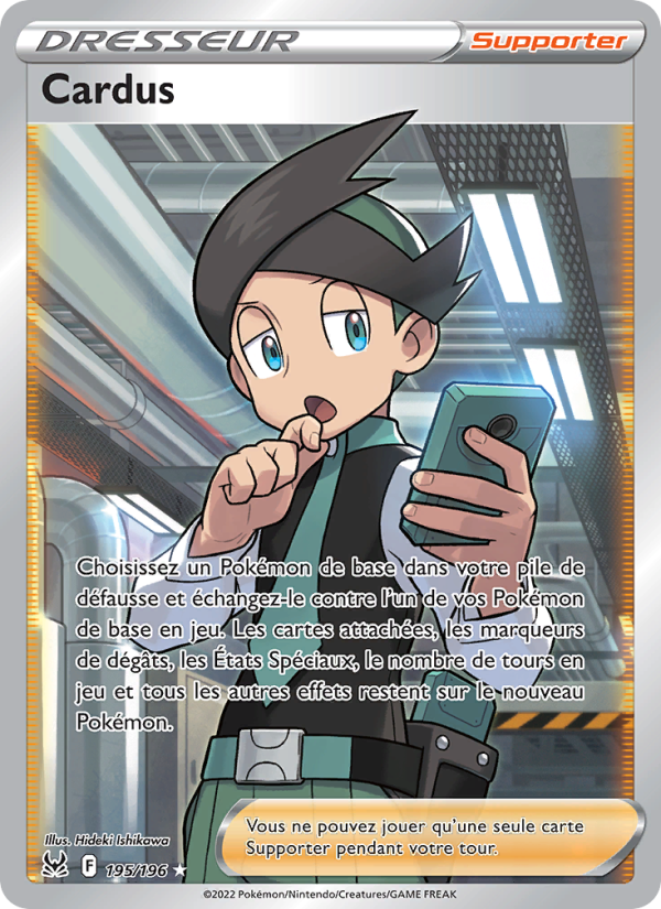 Cardus 195 — Origine Perdue (French Pokémon TCG card)