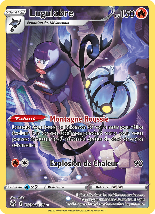 Lugulabre TG04 — Origine Perdue (French Pokémon TCG card)