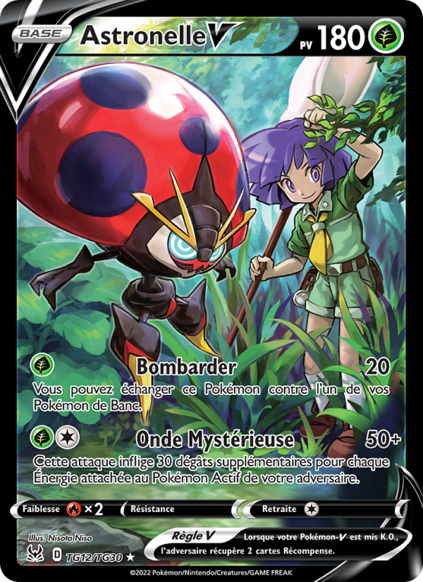 Astronelle V TG12 — Origine Perdue (French Pokémon TCG card)